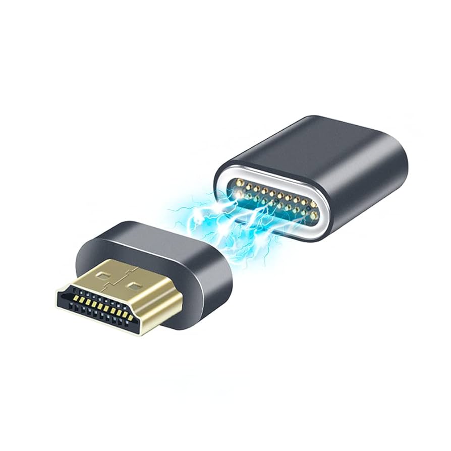 Amazon | AUCON 磁気HDMIからHDMIへのコンバーター 2.1 HDMI
